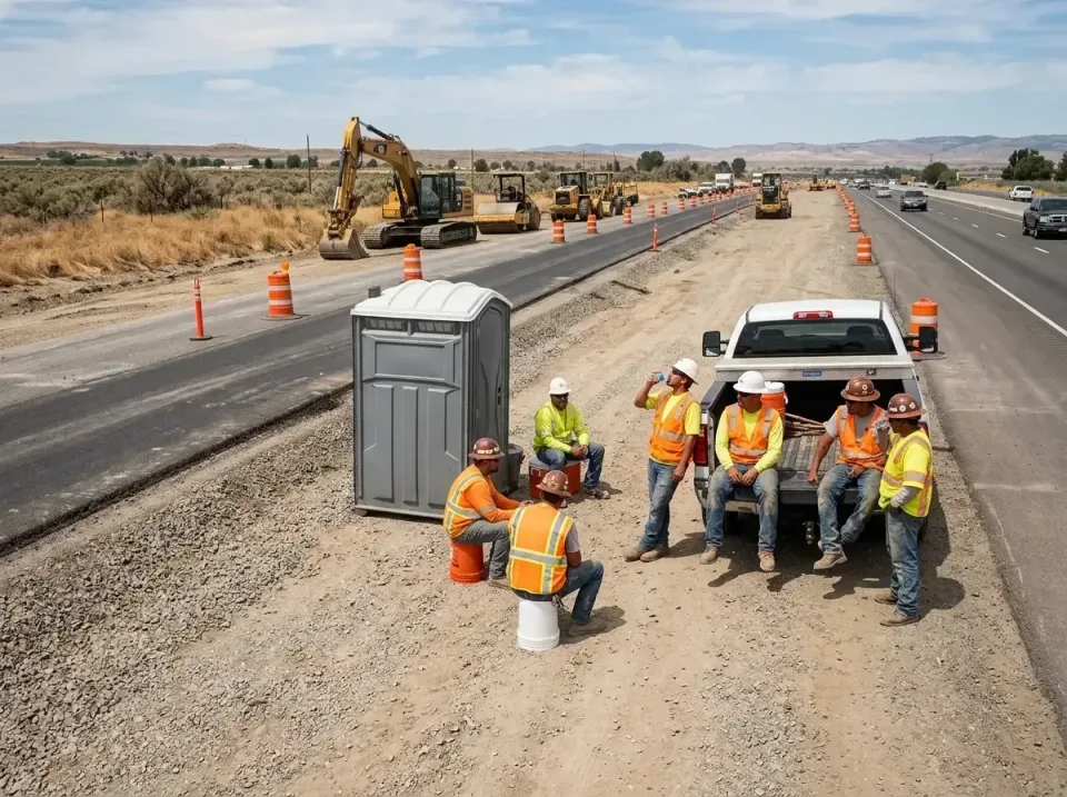 highway-road-construction-crew-007 — frequently asked questions, Porta Potty and Restroom Rentals in Star City, WV
